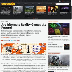 Are Alternate Reality Games the Future?