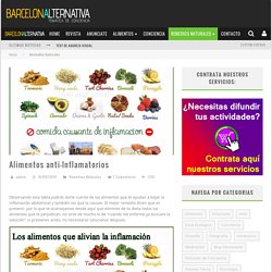 » Alimentos anti-InflamatoriosBarcelona Alternativa