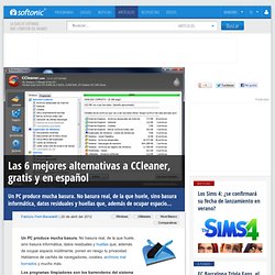 Alternativas a CCleaner, gratuitas y en español