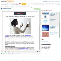 Practical Advantages to Home Automation