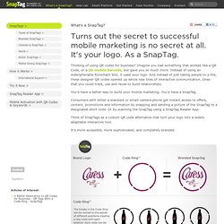 SnapTag - A Mobile Marketing QR Code With a Code Ring