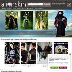 Alienskin Clothing Plus Size Gothic Goth Women's Clothing Alienskin Clothing