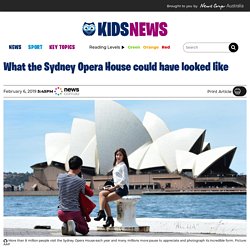 Alternative designs for Sydney Opera House