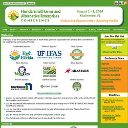 2011 Florida Small Farms and Alternative Enterprises Conference