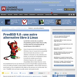 FreeBSD 9.0 : une autre alternative libre à Linux