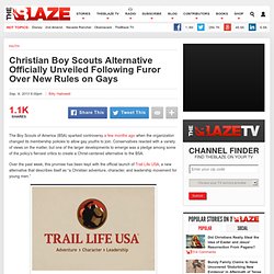 Christian Boy Scouts Alternative Officially Unveiled Following Furor Over New Rules on Gays