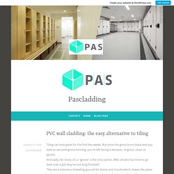 PVC wall cladding: the easy alternative to tiling – Pascladding