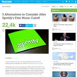 5 Alternatives to Consider After Spotify's Free Music Cutoff