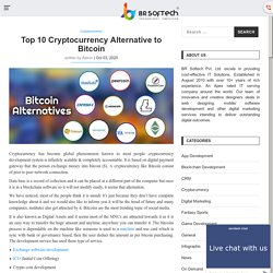 Top 10 Cryptocurrency Alternative to Bitcoin