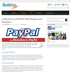 9 Alternatives to PayPal for Web Designers and Developers