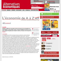 Alternatives Economiques : Dictionnaire mensuel sur l’actualité économique, l’autre regard sur l’économie et la société