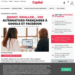 Qwant, Whaller... ces alternatives françaises à Google et Facebook