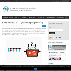 5 alternatives à IFTTT (pour être plus productif)