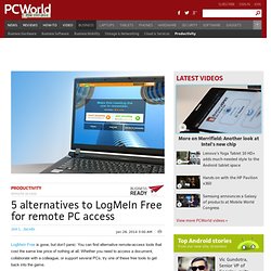 5 alternatives to LogMeIn Free for remote PC access