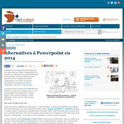 Alternatives à Powerpoint en 2014