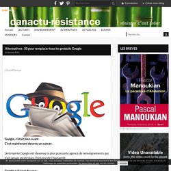 Alternatives : 50 pour remplacer tous les produits Google -