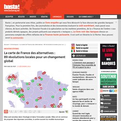 La carte de France des alternatives : 89 révolutions locales pour un changement global