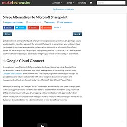 5 Free Alternatives to Microsoft Sharepoint