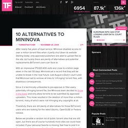 10 Alternatives To Mininova