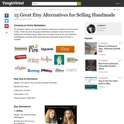 15 Great Etsy Alternatives for Selling Handmade