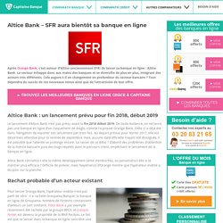 Altice Bank - SFR aura bientôt sa banque en ligne