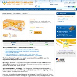 Best Liposomal Vitamin C by LivOn Labs – Abundance and Health