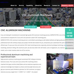 Custom CNC Aluminum Milling