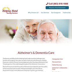 Alzheimer's & Dementia Care