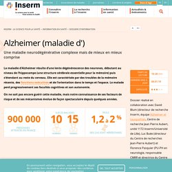 Alzheimer (maladie d')