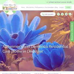 Dementia & Alzheimer's Residential Care Homes Leicester