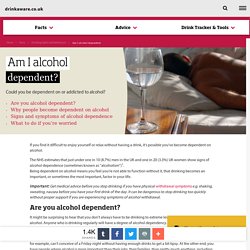 Am I alcohol dependent?