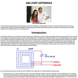 AM Loop Antennas