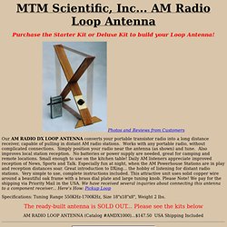 AM Radio Loop Antenna Page - Pale Moon