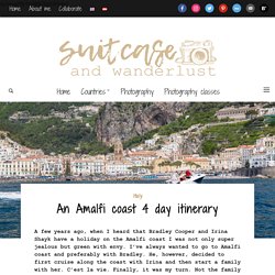 Amalfi coast 4 day itinerary