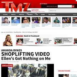Shoplifting Video ... Ellen's Got Nothing on Me (VIDEO)