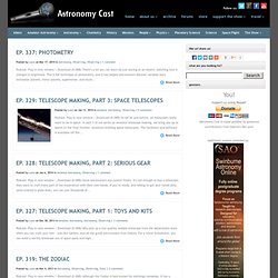 Astronomy Cast - Amateur Astronomy