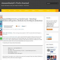 Amazedsaint's .net journal