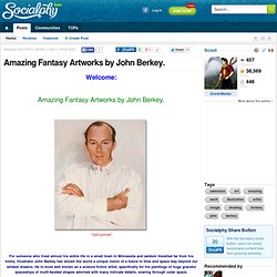 Amazing Fantasy Artworks by John Berkey.