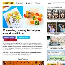 20 amazing drawing techniques your kids will love