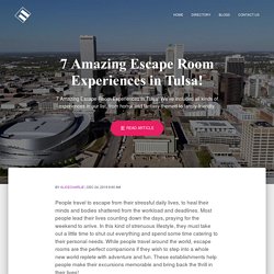 7 Amazing escape room experiences in Tulsa