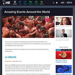 Amazing Events Around the World