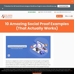 10 Amazing Social Proof Examples To Use in Marketing