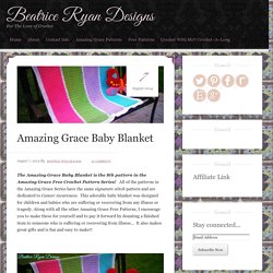 Amazing Grace Baby Blanket