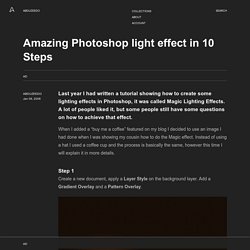 Amazing Photoshop light effect in 10 Steps