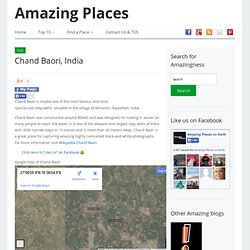 Chand Baori, INDE