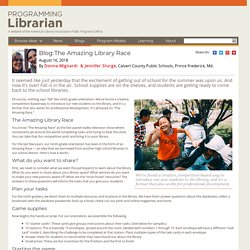 The Amazing Library Race