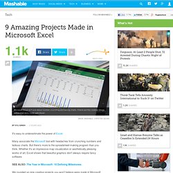 9 Amazing Projects Made in Microsoft Excel