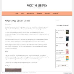 Amazing Race: Library Edition – Rock the Library