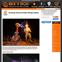 Amazing Tesla Coil High Voltage Gallery