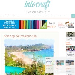 Amazing Watercolour App - Into Craft